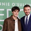 David Beckham and son Cruz