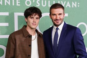 David Beckham and son Cruz