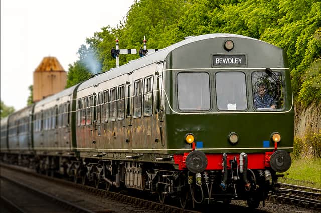 The SVR's heritage diesel multiple unit will haul the first service at 6.40am on Tuesday. Photo: Bob Green