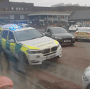 The teenage victim has been taken to hospital with serious injuries.