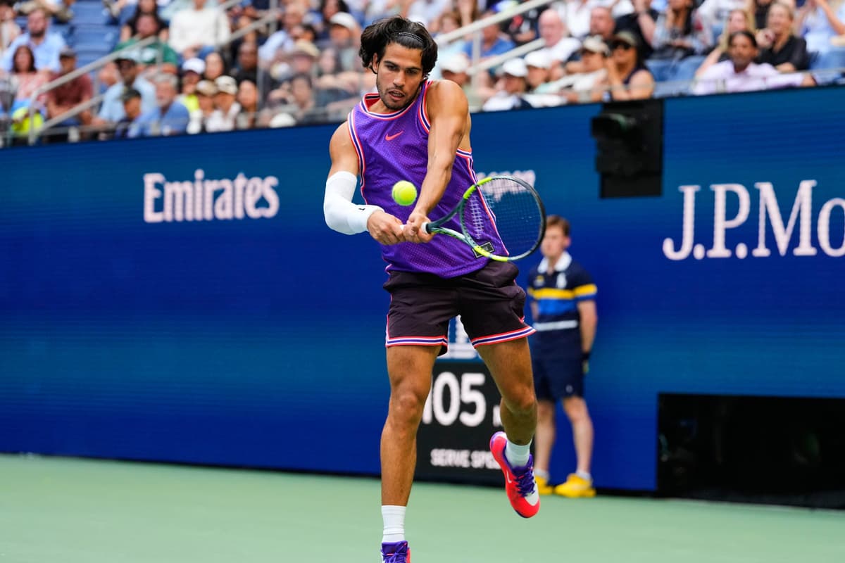 Carlos Alcaraz schwört, alles zu geben, um seinen US-Open-Titel zu ...