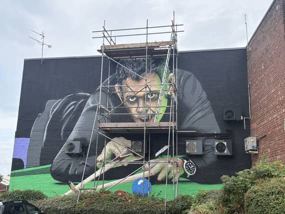 Ronnie O’Sullivan mural