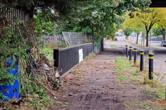 People living around Hassop Road were left counting the cost after the brook overflowed during heavy rain