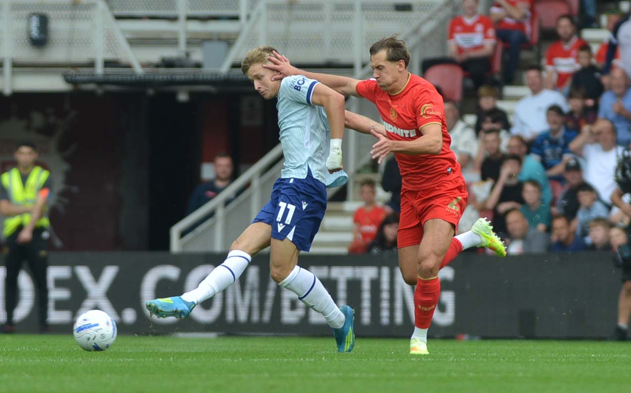 Middlesbrough 3 West Brom 1: First league defeat for Albion who impress but lose amid controversy
