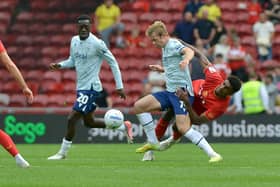 Middlesborough Fc v West Bromwich FC   . WB Aune Heggebo V M: Adilson Malanda
