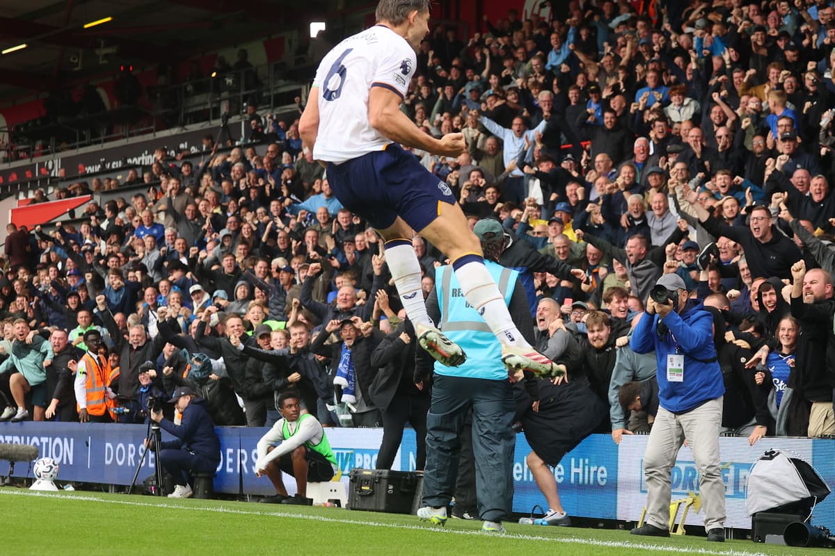 Everton deny Bournemouth victory with James Tarkowski’s stoppage-time ...