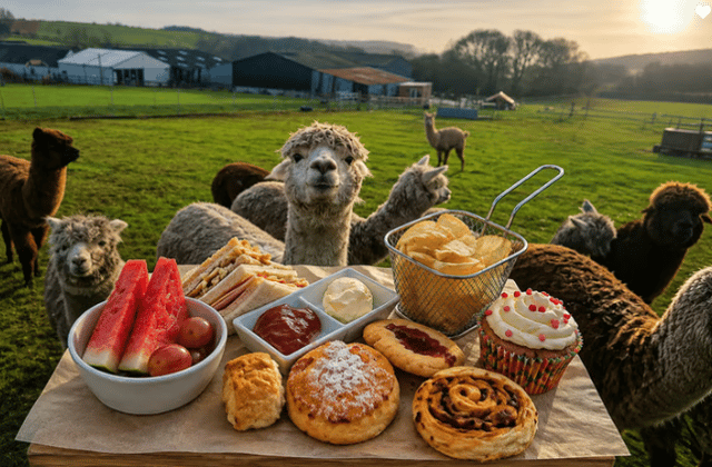 Afternoon Tea & Walk with Alpacas - Charnwood Forest