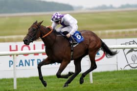 Sea Of Rain on her way to victory at the Curragh