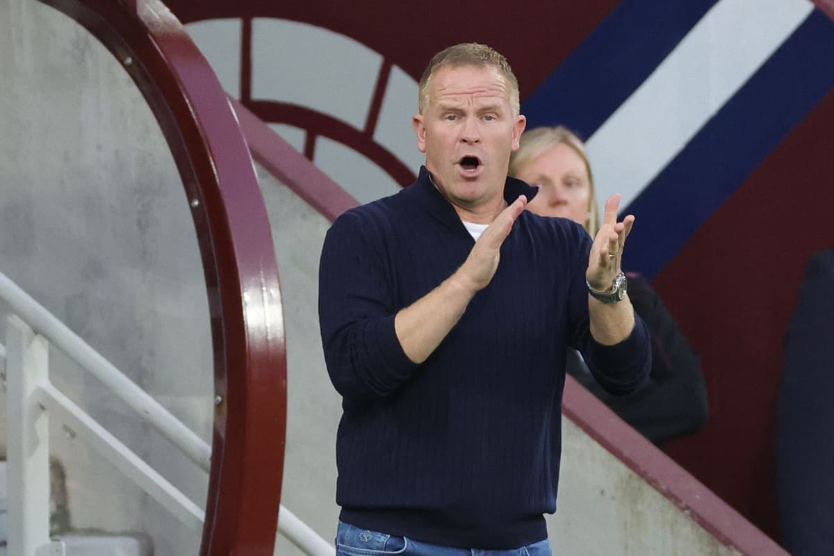 Wouter Vrancken lobt den Kampfgeist der Hearts, die die Aufholjagd von St ...
