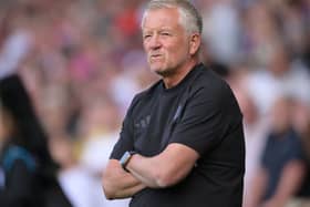 Sheffield United manager Chris Wilder