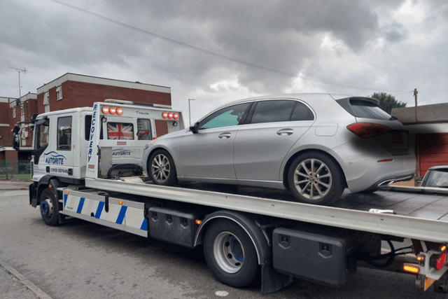 A vehicle was seized from Darlaston