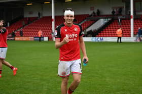 Walsall loan midfielder Isaac Moore.