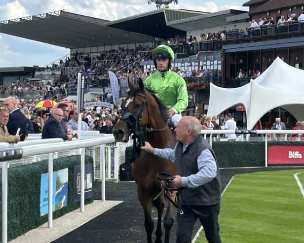 JM Jungle after winning at Beverley