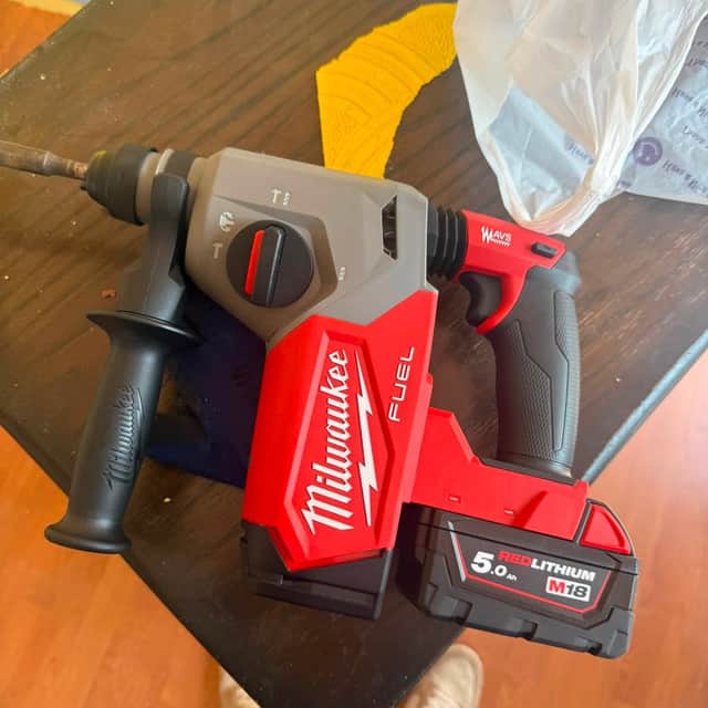 Tools were snatched from the van