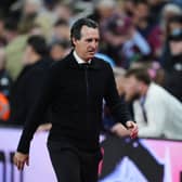 Unai Emery’s squad has a much different look to last season (Nick Potts/PA)