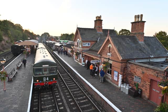 Bewdley Station was abuzz