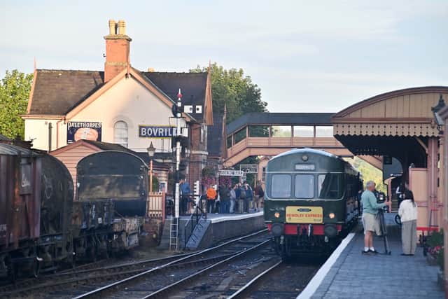 The platforms were busy on Tuesday