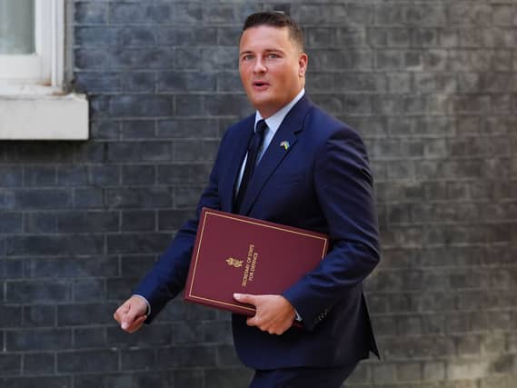 Wes Streeting arrives at a Cabinet meeting
