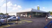 Indicative CGI of what the new Lidl store will look like