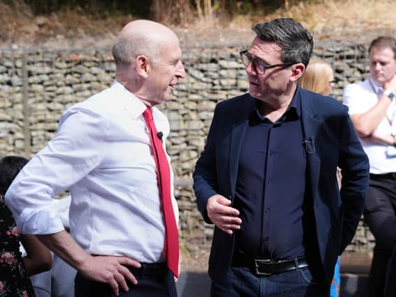 Andy Burnham visit to Sheffield