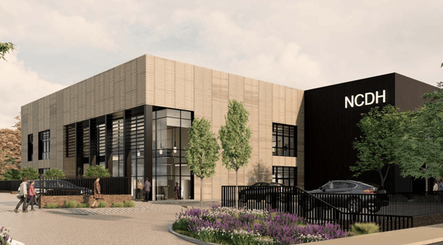 Visualisation of the National Centre for Decarbonisation of Heat in Birmingham