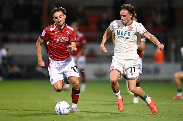 Reece Smith on the ball
