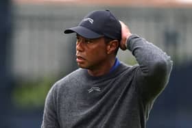 Tiger Woods at the Open