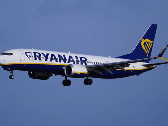 Ryanair plane