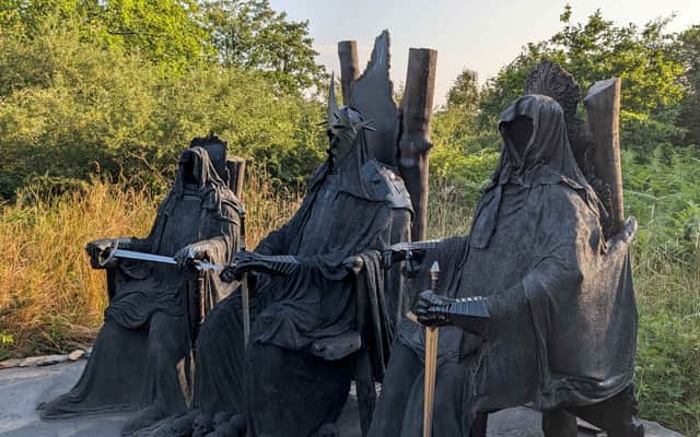 The couple said they have always had a passion for Tolkien. Photo: Coed Y Ddraig/SWNS