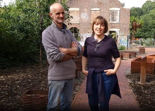 Lloyd Stacey, director, and Claire Price, operations manager, at Riverside House