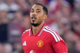 Youri Tielemans in action for Manchester United