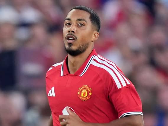 Youri Tielemans in action for Manchester United