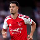 Gabriel Martinelli in action for Arsenal
