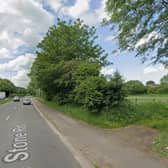 The Land East Of Stone Road, Between Stone And Meaford, Earmarked For A New Housing Development