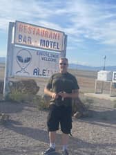 Phil at a diner just outside Area 51