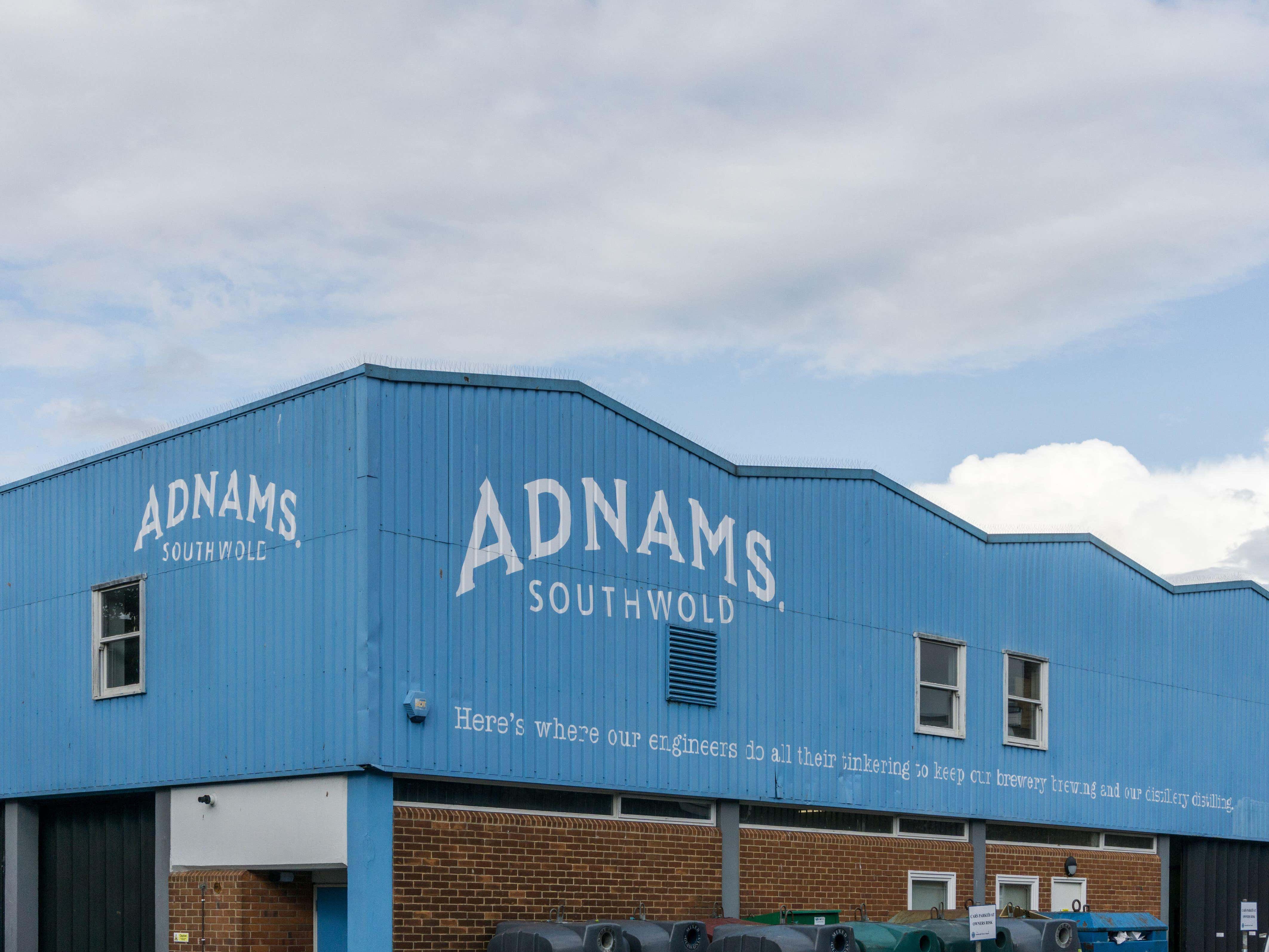 Adnams brewery in Southwold, Suffolk