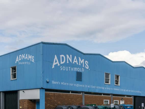 Adnams brewery in Southwold, Suffolk
