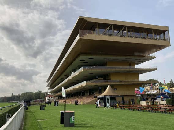 The grandstand at ParisLongchamp