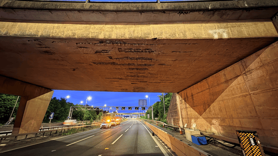 The structure, which is around 50 years old, was initially placed under a weight restriction in July