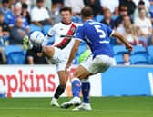 Ex-Albion defender Krystian Bielik, right, with new club Cardiff City.