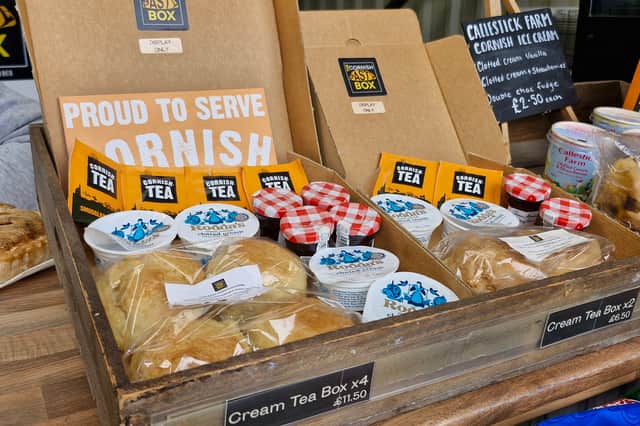 The Cornish Pasty Box sells a range of items associated with the county