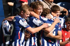 WEST BROMWICH ALBION V WATFORD
Jimmy-Jay Morgan scores and celebrates his goal.
Tim Thursfield/Iconic Media Group

