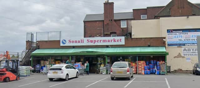 Sonali Supermarket in Lozells Road, Birmingham