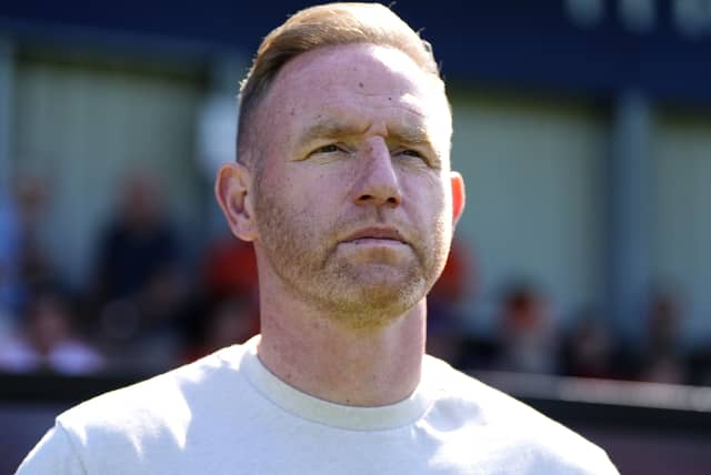 Shrewsbury manager Gavin Cowan