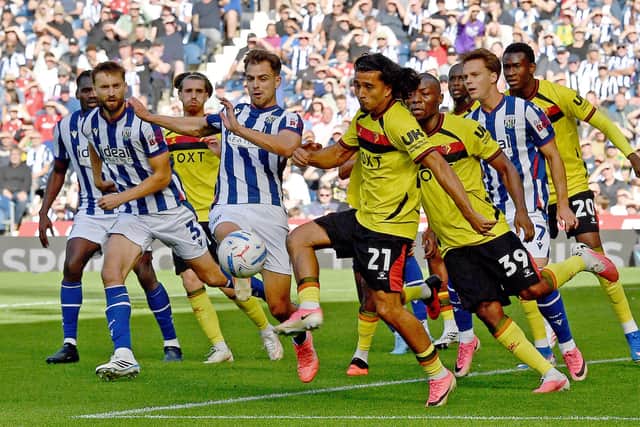Albion defended manfully late on for a first clean sheet.

Tim Thursfield/Iconic Media Group