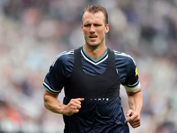 Newcastle United’s Dan Burn