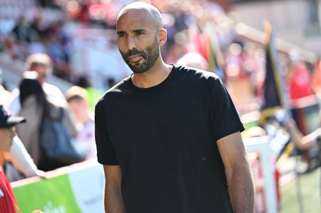 Walsall boss Lee Grant at Exeter City