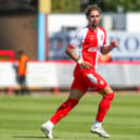 Lewis Walker scored twice for Kidderminster