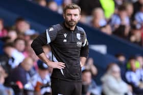West Brom boss James Morrison.