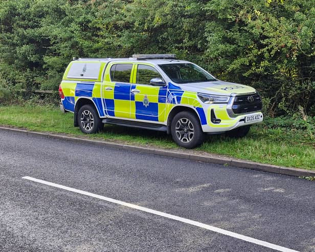 Staffordshire Police vehicle